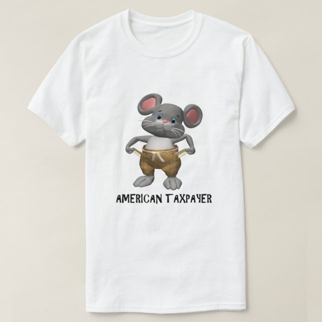 T-shirt Taxable IRS Plaisanterie Humour du jour Funny Mous (Design devant)