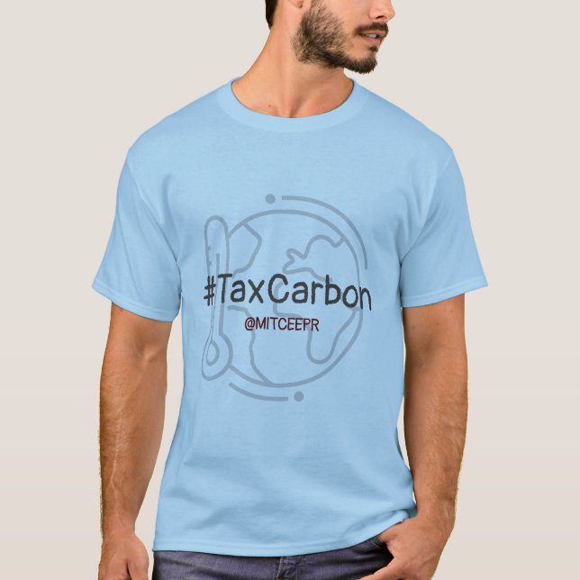 T-shirt #TaxCarbon (Devant)