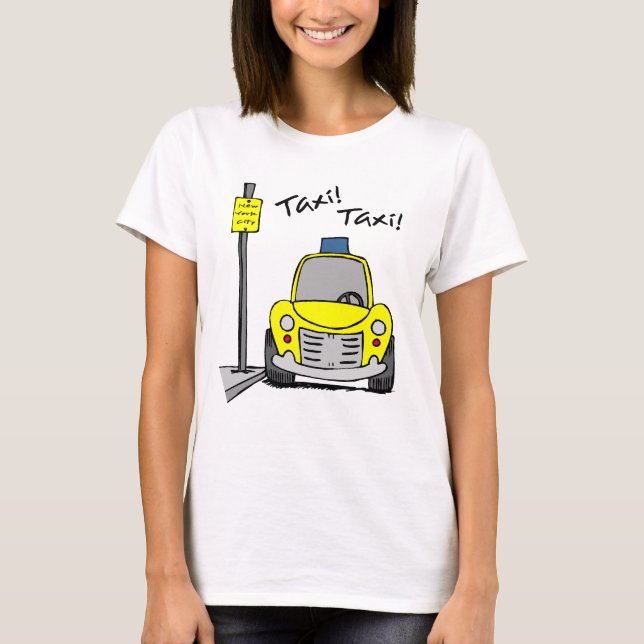 T-shirt Taxi de NYC (Devant)