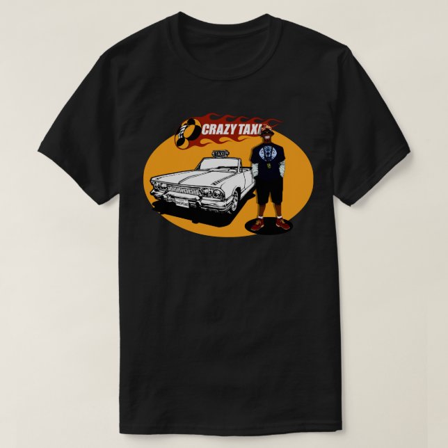 T-shirt Taxi fou BD Joe 2D (Design devant)