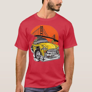 T-shirt Taxi Monster Car