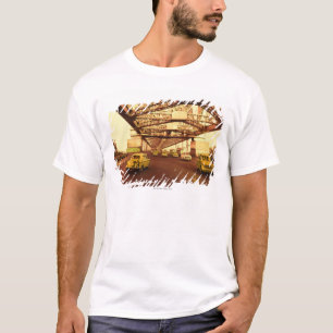 T-shirt Taxi sur un pont