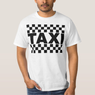 T-shirt Taxi ~ Taxi Cab ~ Voiture À Louer