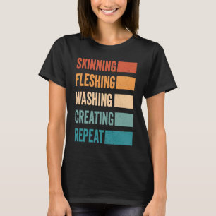 T-shirt Taxiderma Animal Stuffer Retro Taxidermist
