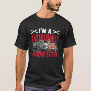 T-shirt Taxidermist Boar et Deer Taxidermy