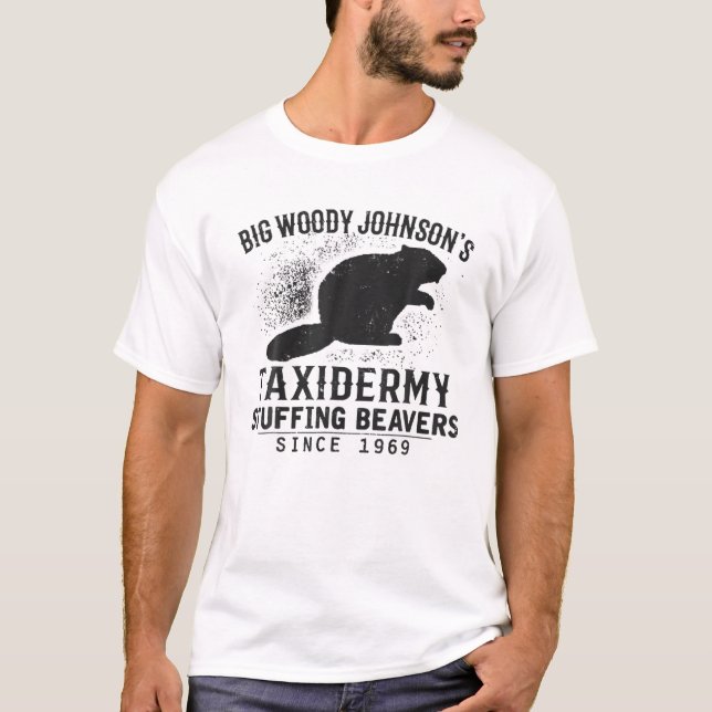 T-shirt Taxidermy Stuffing Bea (Devant)