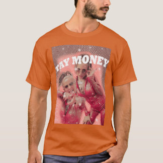 T-shirt Tay Money Pink Reptile fille