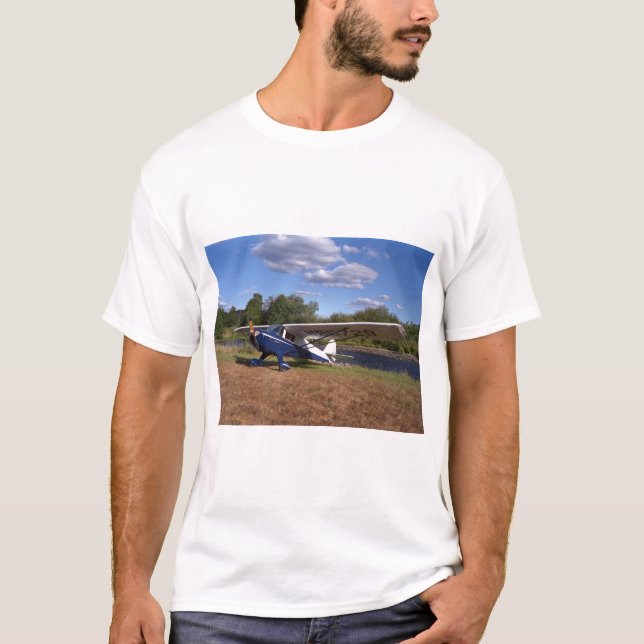 T-shirt Taylorcraft, BC-12D, aviation 1946_Classic (Devant)