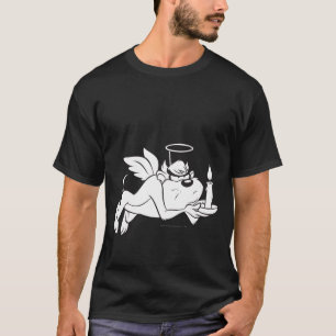 T-shirt TAZ™ Ange tenant une bougie
