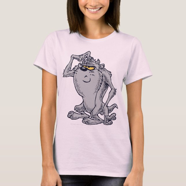 T-shirt TAZ™ Conception artistique (Devant)
