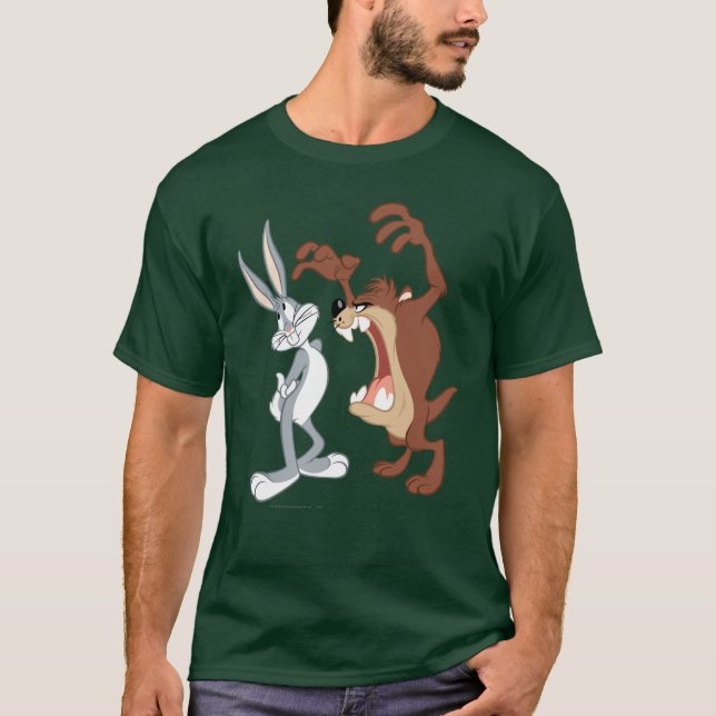 T-shirt TAZ™ et BUGS BUNNY™ ne sourcillent même pas - Coul (Devant)