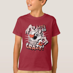T-shirt TAZ™ "Fous le camp !" Mi-ton