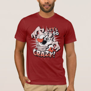 T-shirt TAZ™ "Fous le camp !" Mi-ton