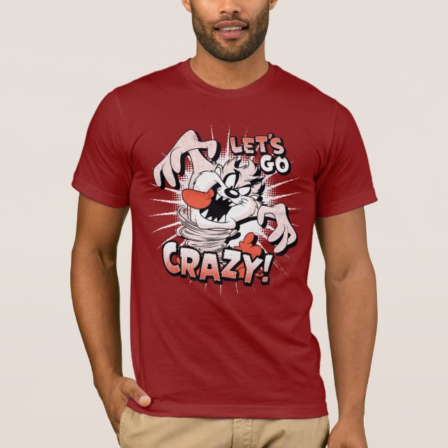T-shirt TAZ™ "Fous le camp !" Mi-ton (Devant)