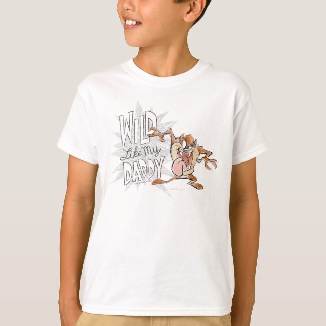T-shirt TAZ™ | Sauvage comme mon papa (Devant)