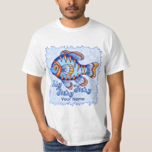 T-shirt TBA Bébé Bleu Poisson