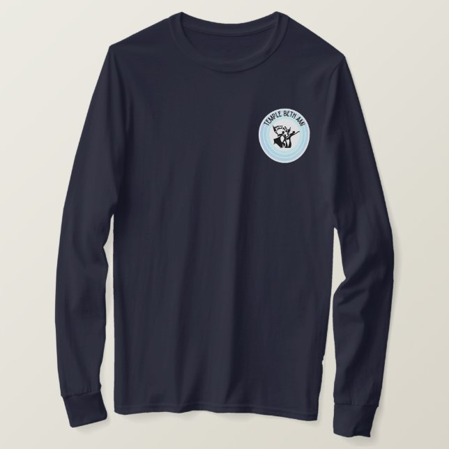 T-shirt TBA Hanukah Cellphone avec texte blanc (Design devant)