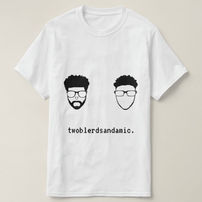 T-shirt TBAAM raffinent T blanc (Design devant)