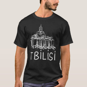 T-shirt Tbilisi City Géorgie souvenir pour les femmes