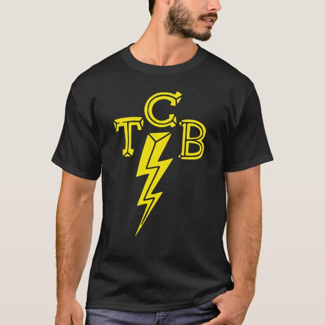 T-shirt TCB Rock Classique fille rockabilly (Devant)