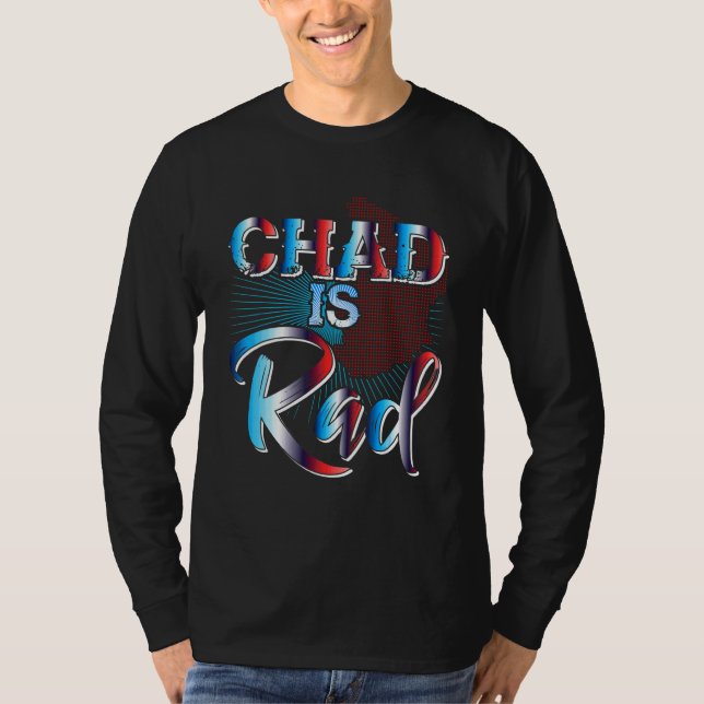 T-shirt Tchad Est Rad Tchad Pays Vêtements Pays Tchad (Devant)