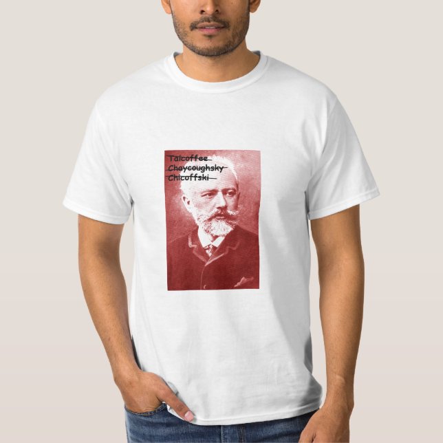 T-shirt Tchaïkovski (Devant)