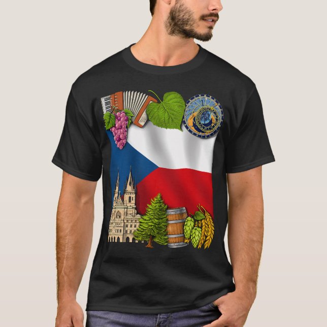 T-shirt Tchèque (Devant)