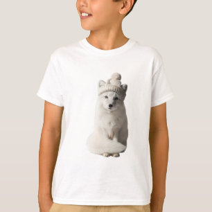T-shirt Tchèque Cozy Blanc Enfants Chien