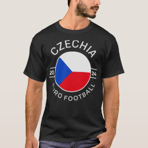 T-shirt Tchèque Euro 2024 Design