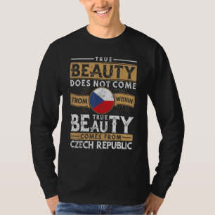 T-shirt Tchèque Femmes Et Hommes