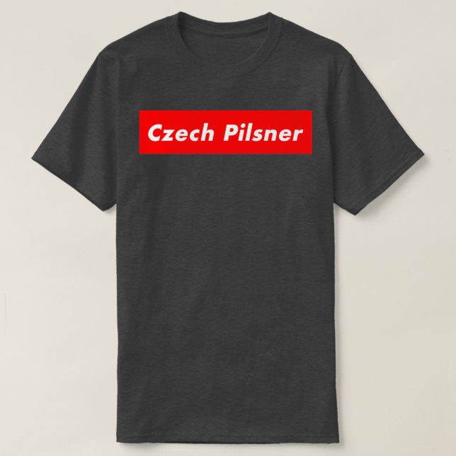 T-shirt Tchèque Pilsner T (Design devant)