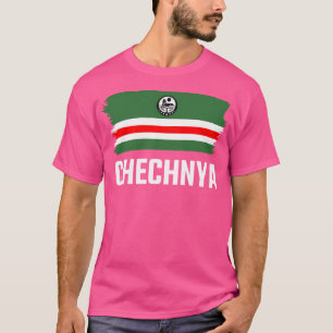 T-shirt Tchétchénie Tchétchénie Tchétchénie Drapeau tchétc