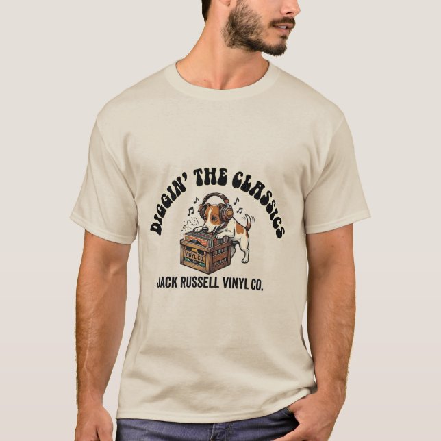 T-shirt Tchiin Les Classiques Jack Russell Terrier  (Devant)