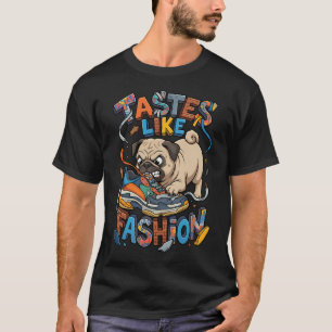 T-shirt Tchiot furieux mâchant une chaussure de rue branch