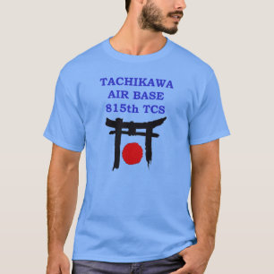 T-shirt TCS du Japon de base aérienne de Tachikawa 815th