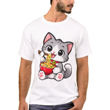 T-Shirt TD Kitty Ramen Chat