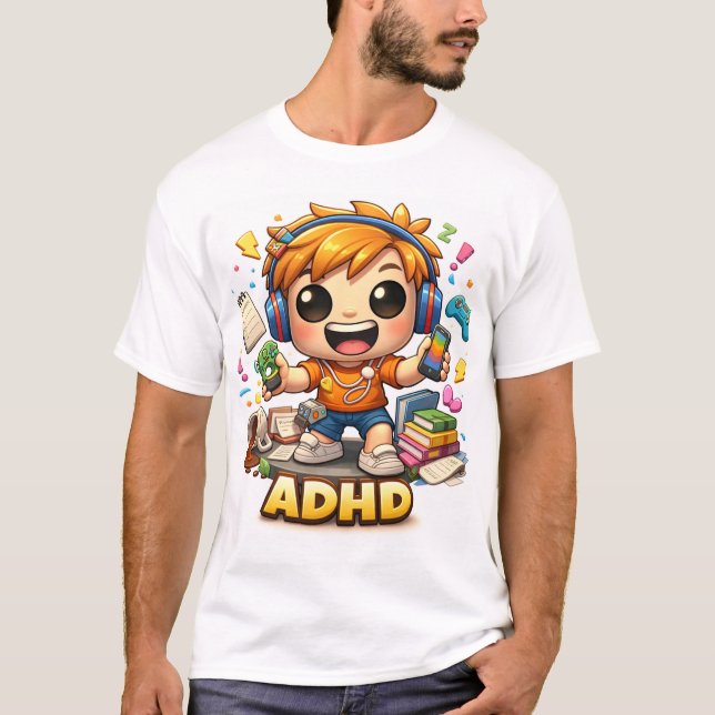 T-SHIRT TDAH (Devant)