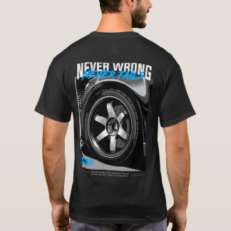 T-shirt  TE37 - Illustration de la jante automobile sans e