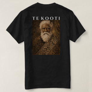 T-shirt Te Kooti Arikirangi Te Turuki, chef maori