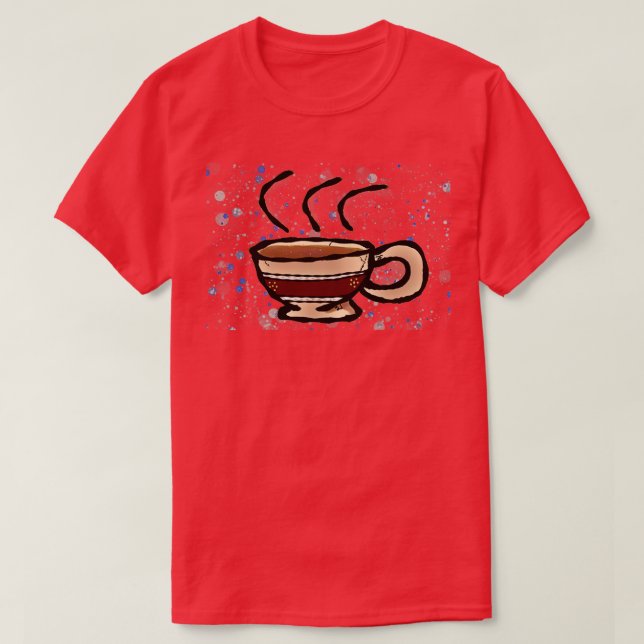 T-shirt Tea Cup 3 (Design devant)