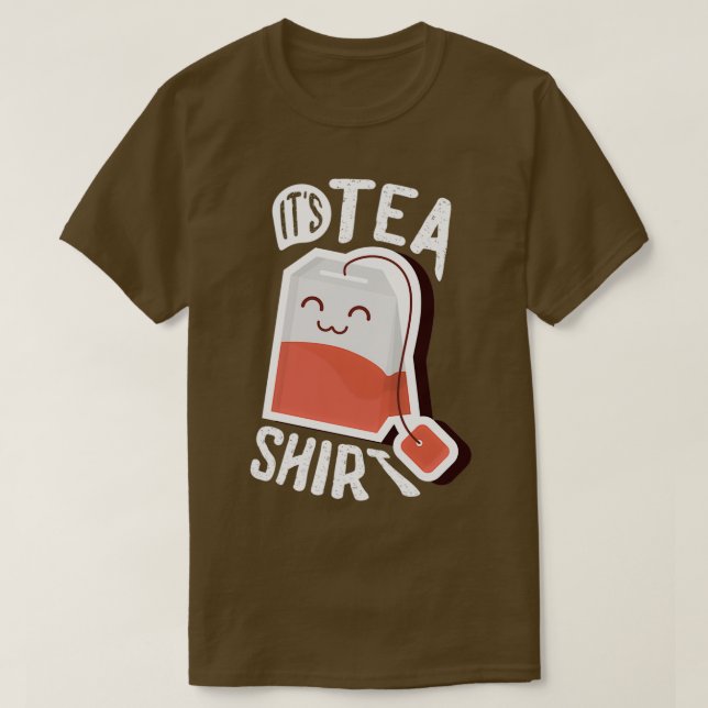 T-shirt Tea Design pour les amateurs de thé (Design devant)