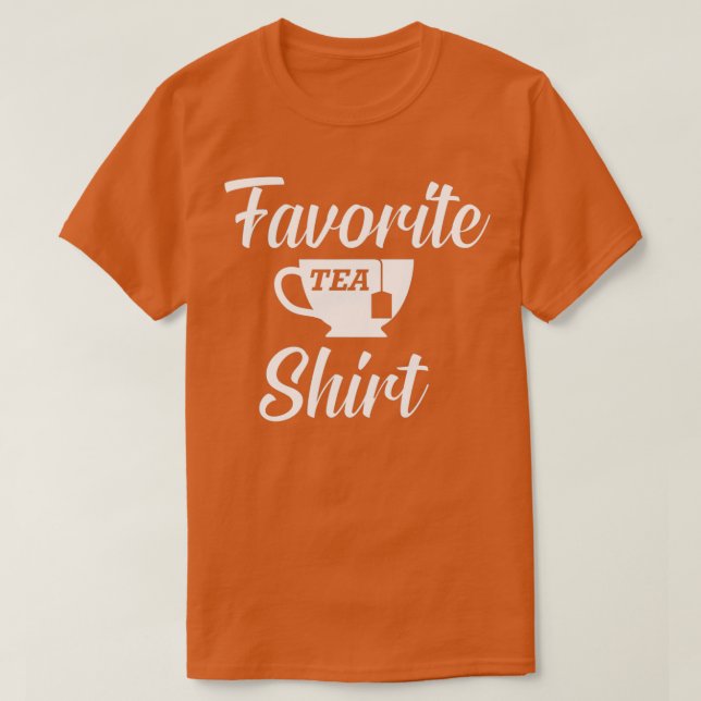 T-shirt Tea Favori Tea Shirt 1 (Design devant)