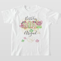 Tea Party Anniversaire fille |Floral