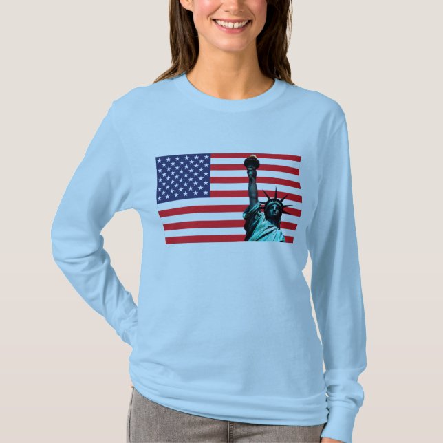 T-shirt Tea Party Liberty Shirts (Devant)