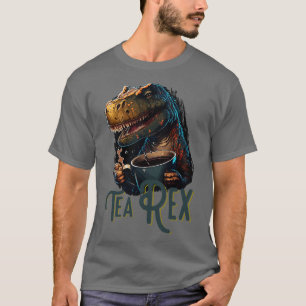 T-shirt Tea Rex Dinosaur