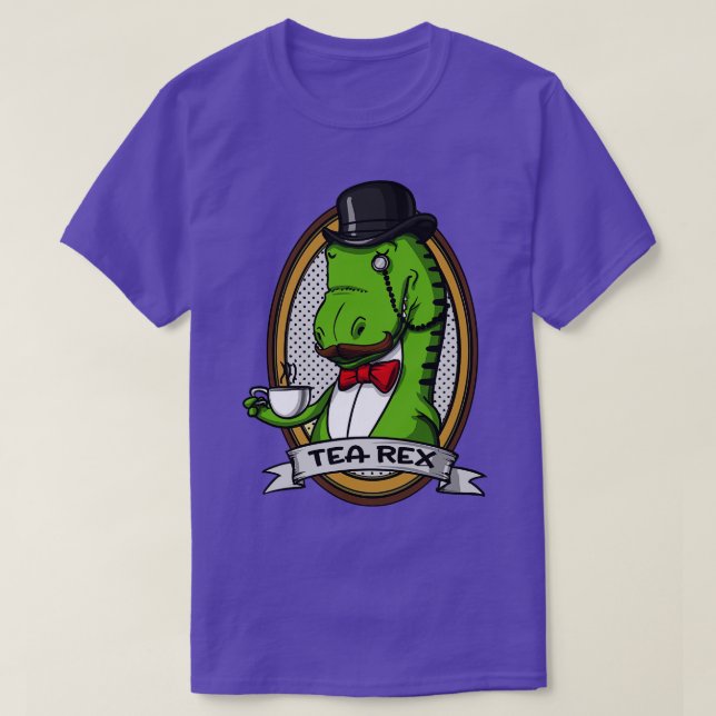 T-shirt Tea Rex Dinosaur (Design devant)