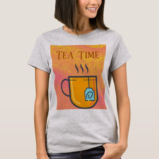 T-shirt Tea Time (Devant)