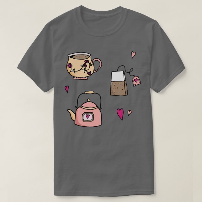 T-shirt Tea time 6 (Design devant)