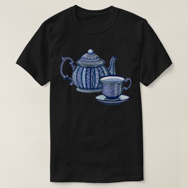T-shirt Tea Time 60 1 (Design devant)