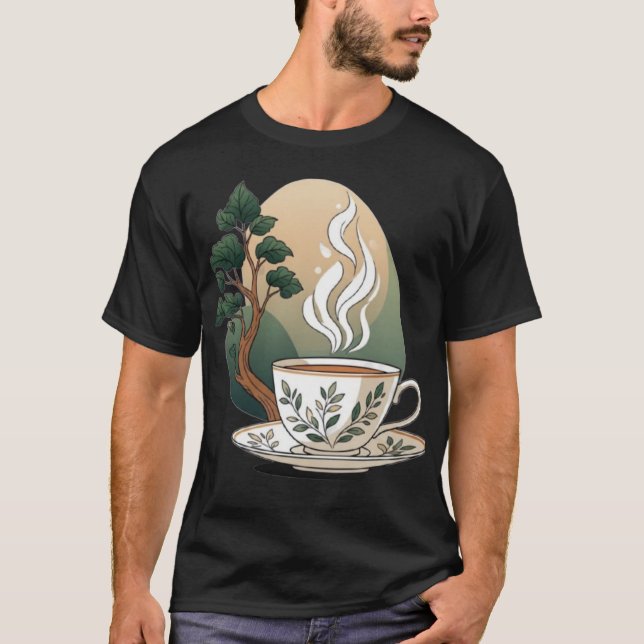 T-shirt Tea Time Botanical (Devant)